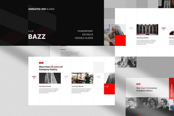 Free BAZZ Presentation Template