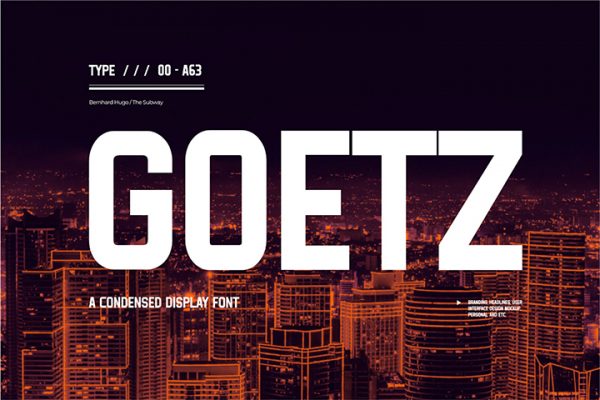 Goetz Free Display Font