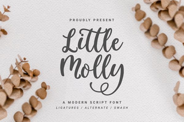 Little Molly Modern Script