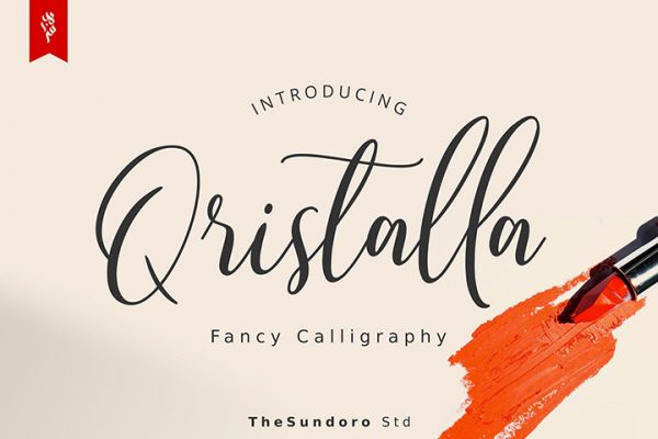 Qristalla Free Script Font