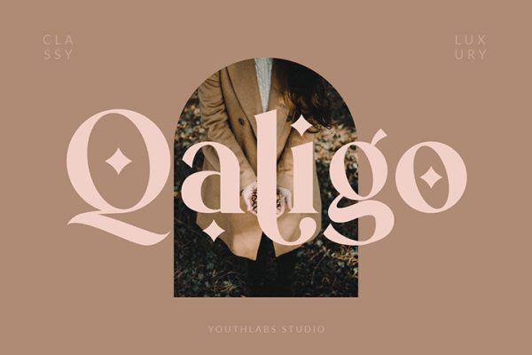 Qaligo Elegant Serif Font
