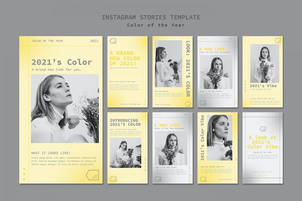 Color of the Year Instagram Template