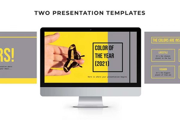 Color of The Year Presentation Templates
