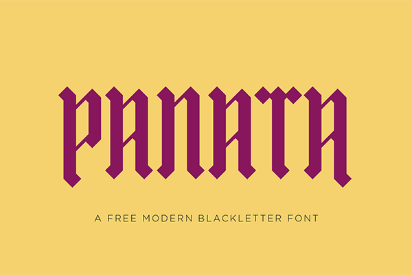 PANATA Free Blackletter Font