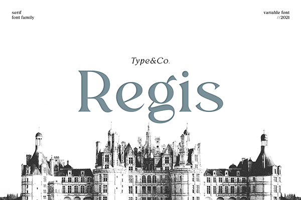 Regis Serif Typeface - FREE