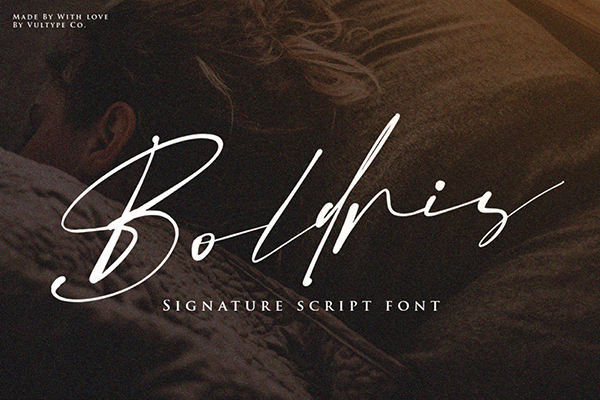 Free Boldris Signature Script