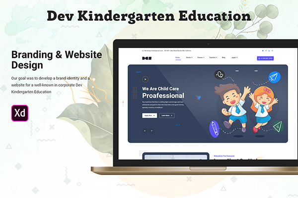 Dev Kindergarten Web Template