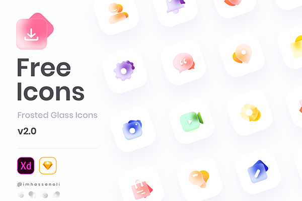 Free Glass Icons Pack