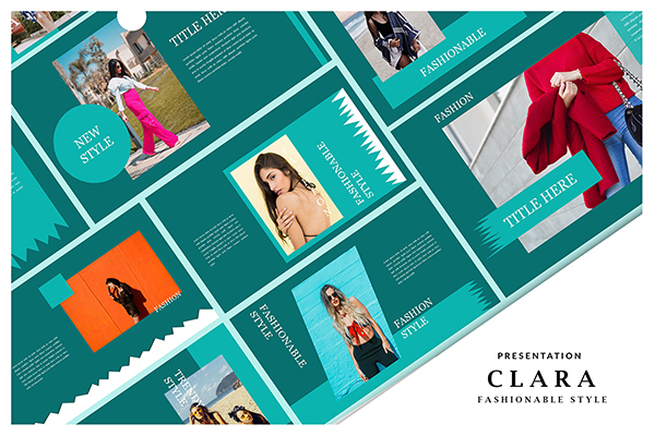 Clara Fashionable Keynote Template