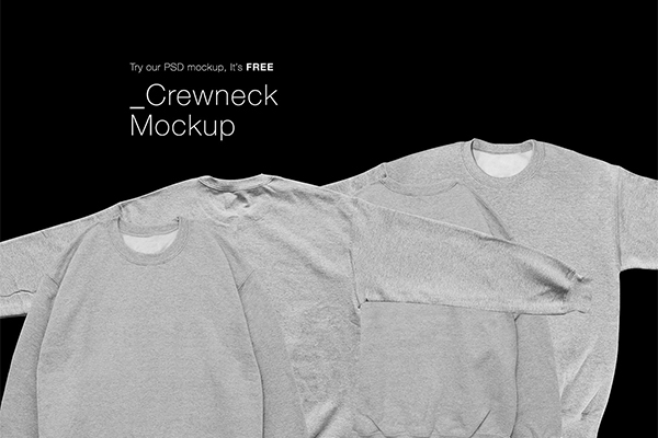 Crewneck Sweater Free Mockup