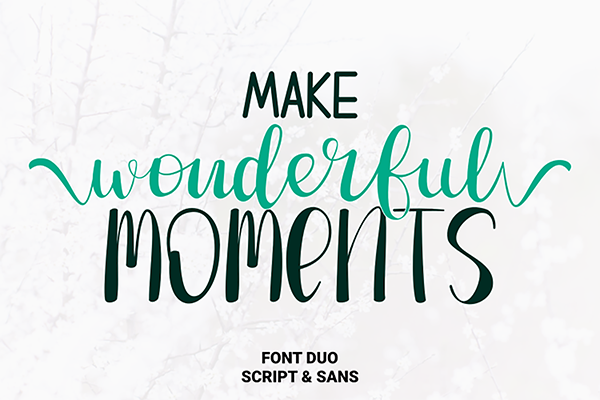 Make Wonderful Moments Fonts