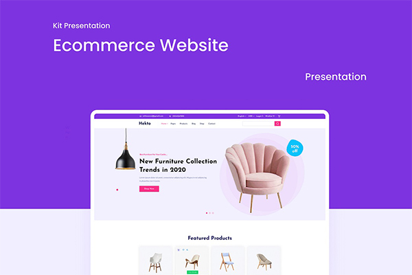 Ecommerce Website UI Kit