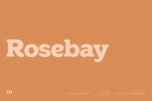 Rosebay Round Slab Serif