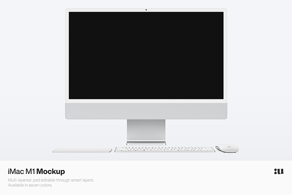 Apple iMac 24” M1 Mockup