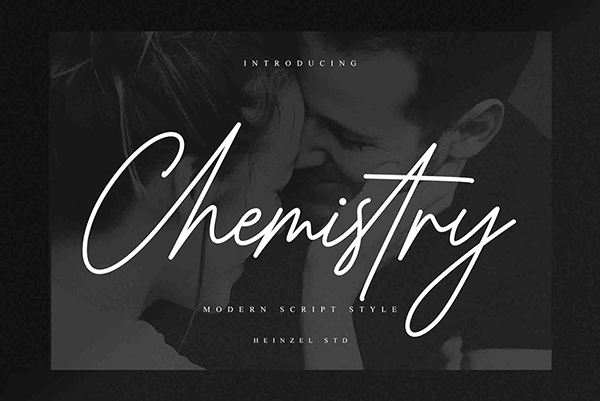 Chemistry Monoline Script Font