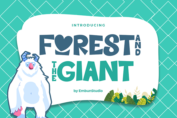 Forest & The Giant Font