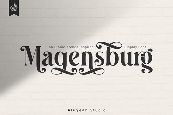 Free Magensburg Display Font