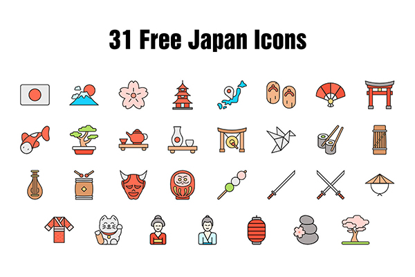 36 Free Japan Icons