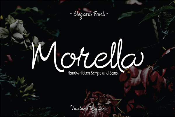 Morella Script Font Duo
