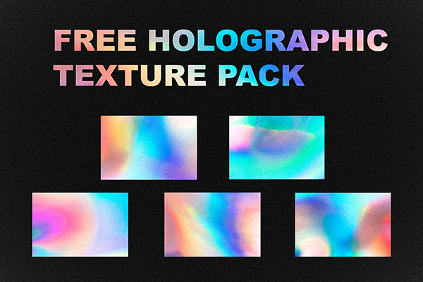 Free Holographic Texture Pack