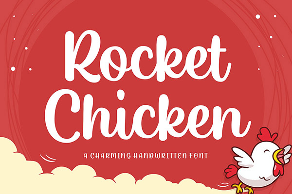 Rocket Chicken Script Font