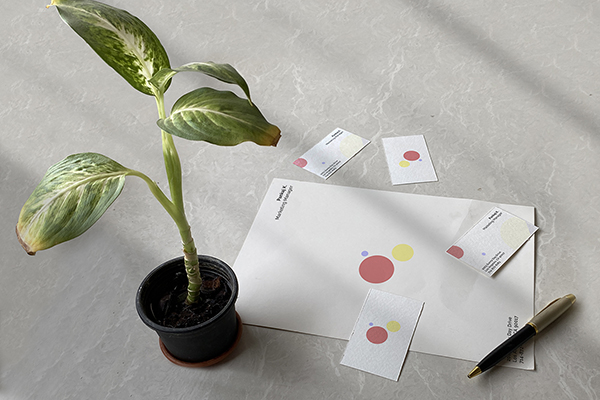 Business Card and Letterhead Mockup