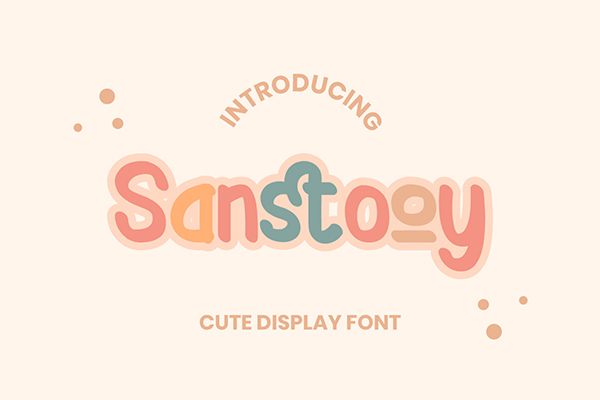 Sanstooy Display Font
