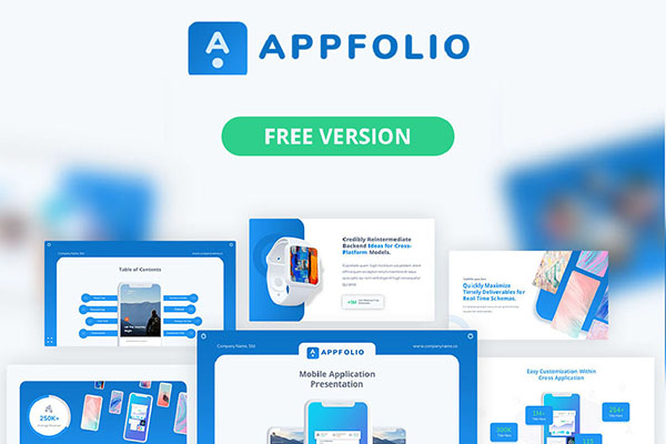 Appfolio - Animated Portfolio Presentation