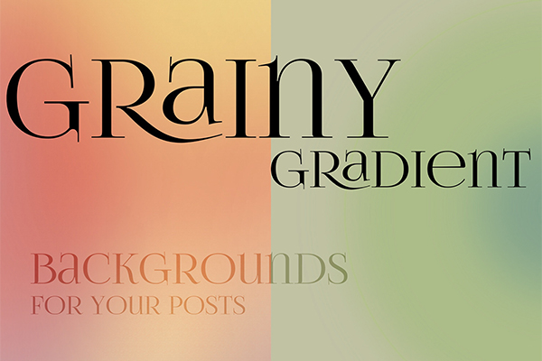 Free Grainy Gradient Background