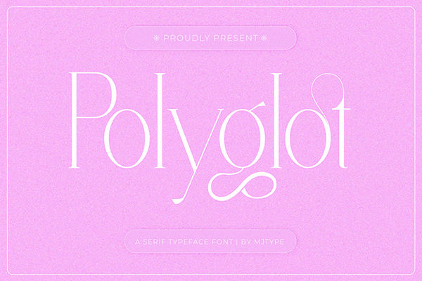 Polyglot Serif Typeface