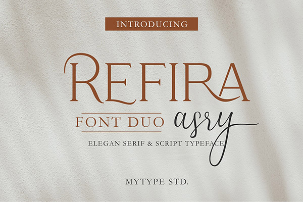Refira Asry - Font Duo