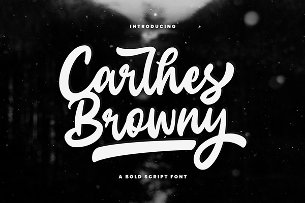 Carlhes Browny Bold Script