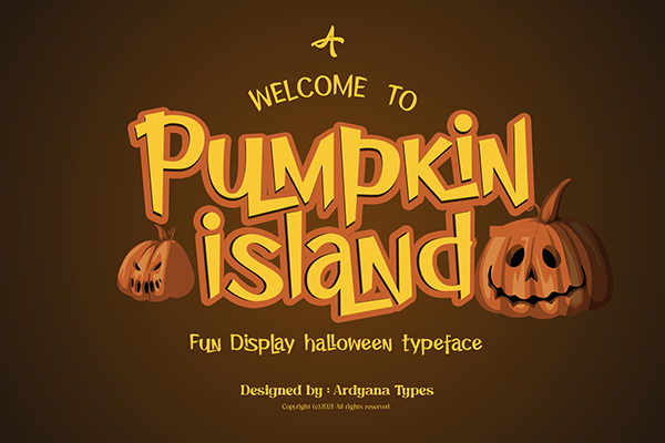 Pumpkin Island Typeface