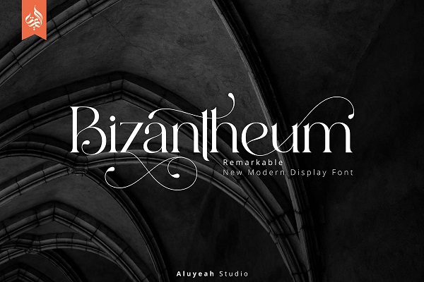 Bizantheum Modern Display Font