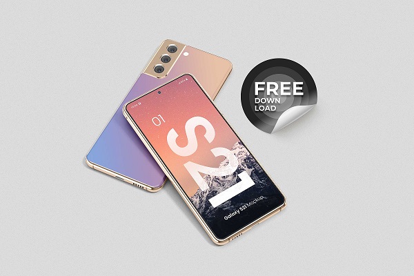 Galaxy S21 - Smartphone Mockup