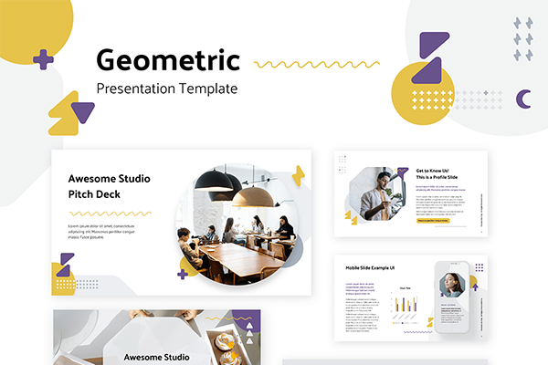 Geometric Presentation Template