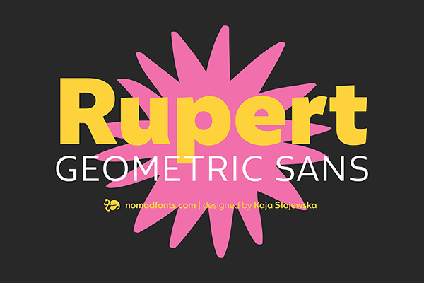 Rupert - Geometric Sans