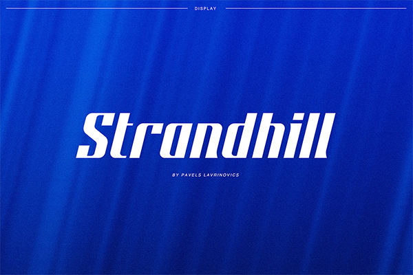 Strandhill - Free Display Font