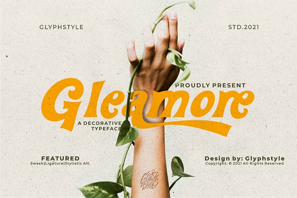 Gleamore Decorative Sans Serif