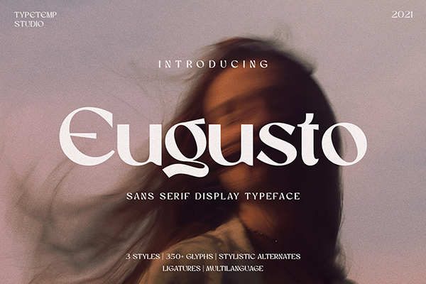 Eugusto Display TypefaceEugusto Display Typeface