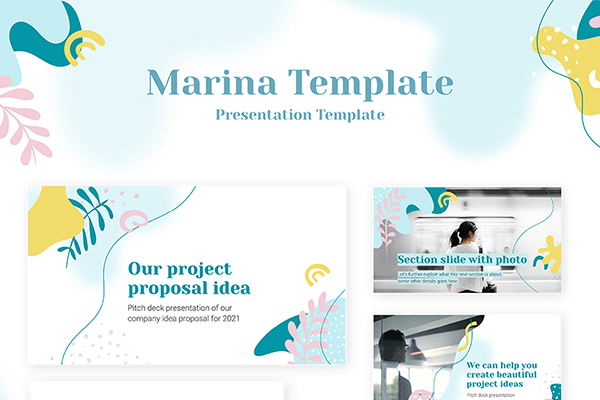 Marina Presentation Template