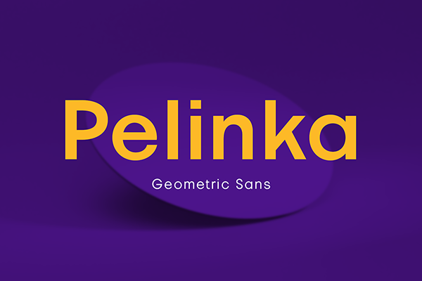 Pelinka Free Geometric Font