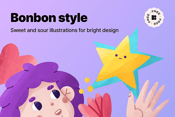 Icons8 - Bonbon Illustrations Pack