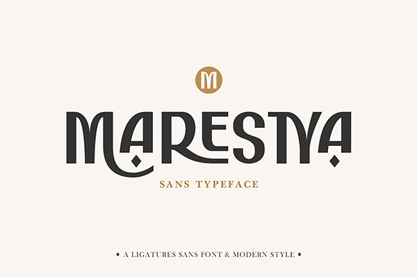 Marestya - Sans Typeface