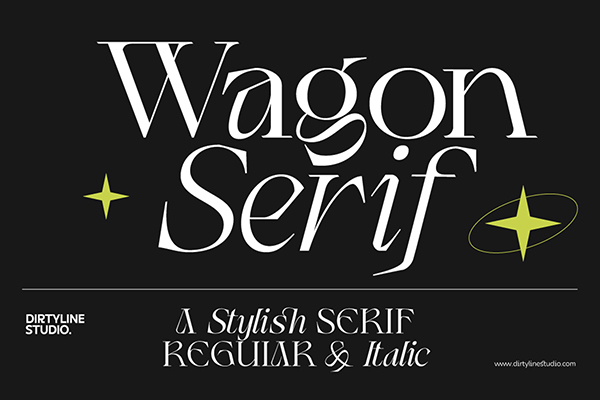 Wagon Modern Serif Font