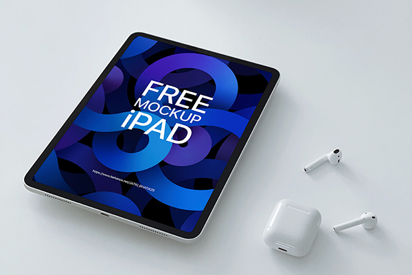 Free - Clean iPad Mockup