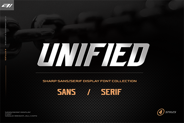 AZN Unified Display Font