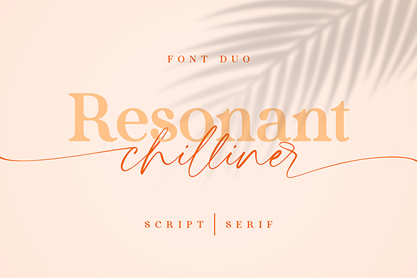 Resonant Chilliner - Font Duo