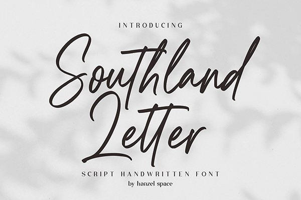 Southland Letter Handwriting