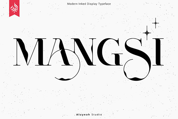 Mangsi Modern Display Typeface